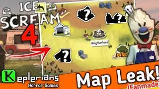 Ice Scream 4 Map Leaked! | Ice Scream 4 Map(Fanmade) | Ice Scream 4 Leak