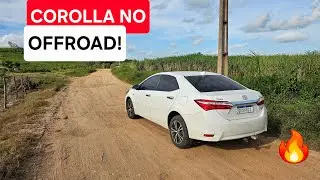 VIAGEM COM O COROLLA NA ESTRADA DE CHÃO OFFROAD 