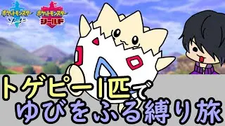 《ポケモン剣盾》トゲピー1匹ゆびをふる縛り+α旅Part15