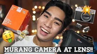 BILIHAN NG MURANG CAMERA AT LENS SA QUIAPO!!📸