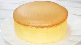 ふわふわスフレチーズケーキJapanese Souffle Cheesecake