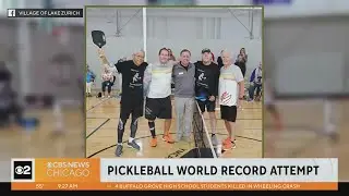 Illinois native trying to set pickleball world record
