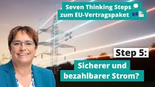 Seven Thinking Steps zum EU-Vertragspaket – Step 5: Sicherer und bezahlbarer Strom?