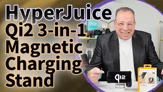 HyperJuice 3-in-1 Stand: Perfect for Home, Office, and Travel
