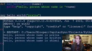 Python - Introducing Functions