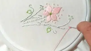 How I stitch colonial knots