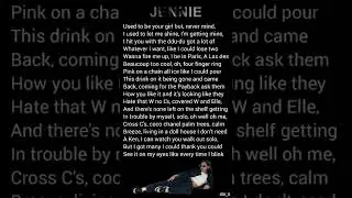 Jennie Solo Remix Rap Lyrics