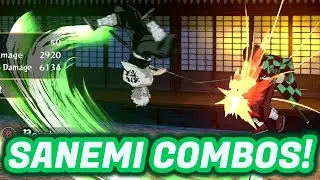 Сборник комбо «Санеми»!!! (от простого к продвинутому!) - Руководство по разбору Demon Slayer Hin...