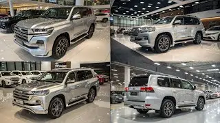 Toyota Land Cruiser 2026 Silver Color 🔥 Royal Luxury SUV | Full Review Hindi | India Motors