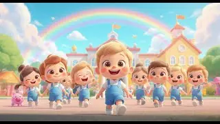 Chale Chale Hum School Chale | Hindi Kids Nursery Rhyme | School Poem for Children