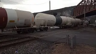 CSX Mixed Frieght With 7 Locomotives! #Keystonesub #CSX #GP35