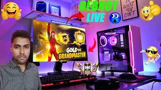 Free Fire Live🔴Cs Rank 🥴Debroy Live 😁With Grandmaster Challenge 😂 #ff #freefire #shorts #debroylive
