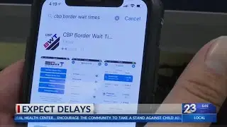 Border Wait Times Found Online or with an App