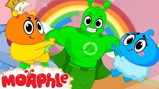 Orphle&rsquo;s Crayon Chaos!! | Orphle and Morphle! Moobug - Superheroes