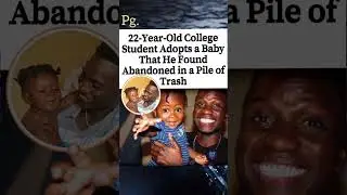 22-Year-Old College Student Adopts Baby Found Abandoned in Trash An Unbelievable Act of Love ❤️