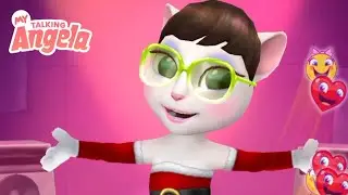 🎄My Talking Angela❣🎁Level 999 Christmas Update GamePlay 9🎊|Chamor Games