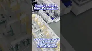 Eco-friendly coffee bean production and processing plant model#plantmodel#miniature#scalemodel