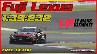 Fuji WR | Le Mans Ultimate update 1.0 | Lexus GT3 | Hotlap | Free Setup