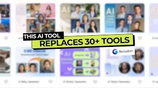 This AI Tool Replaces 30+ Tools | Remaker AI Review