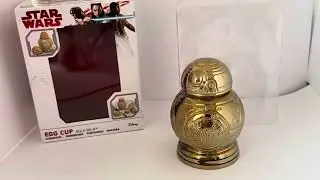 Funko 2017 - Звездные войны: Последние джедаи - Дроид BB-8 в золотой подставке для яиц