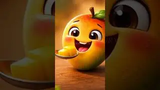 Funny Mango Cartoon 🥭 | AI Fruit Shorts#asmr #shorts #short #viral #mango