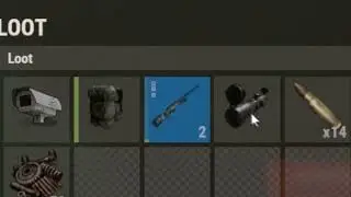Rust: L96 Rifle in a Elite Crate ON VANILLA WHAAAT
