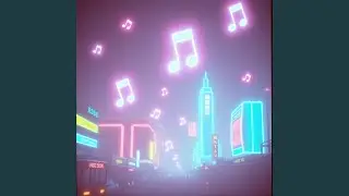 First kiss in neon light