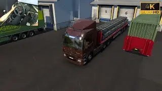 Metal Beams Delivery Lahti to Tampere - Euro Truck Simulator 2