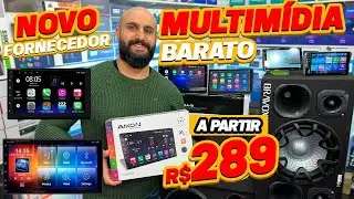 R$289 CENTRAL MULTIMIDIA + BRINDE BARATO - ACESSORIOS AUTOMOTIVOS NA SANTA IFIG&Ecirc;NIA - SP