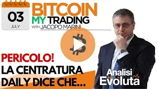BITCOIN | Pericolo! La Centratura Daily Dice che... | #tradingitalia #bitcoinoggi #criptovalute