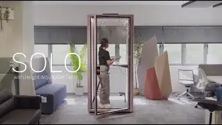 Lull Acoustic Privacy Pod - Solo w/ Height Adjustable Table