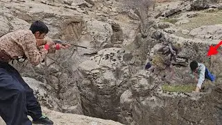 The Hunter and the Wild Man; A Clash of Two Powers in the Mountains to Rescue Isa