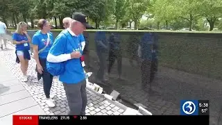 HONOR FLIGHT: 65 vets fly from CT to DC to visit national monuments