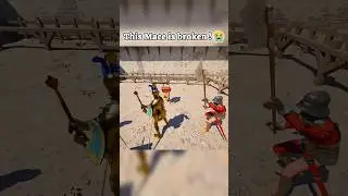 Final Boss's Weapons are Broken 😭🤣 #fyp #darksouls #halfsword #shorts #gaming