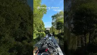 Daydreaming of Summer on our narrowboat #narrowboatliving #narrowboats #boatlife #slowliving