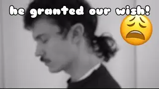 kurtis conner puts his hair in a ponytail