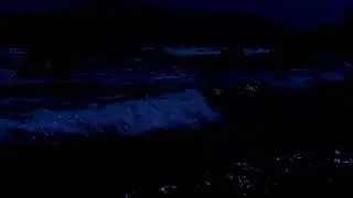 Suoni del Mare Calmo di Notte 🌊 Relax Profondo per Dormire e Rilassarsi