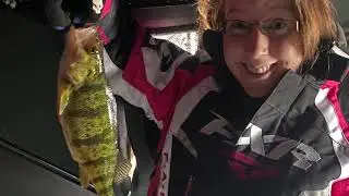Ice fishing lake simcoe 2021