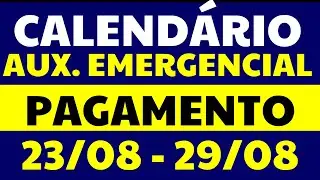 📅 CALEND&Aacute;RIO AUX&Iacute;LIO EMEGENCIAL 2021: 5 PARCELA DATAS DE PAGAMENTO DESTA SEMANA! (ATUALIZADO!) 🆕