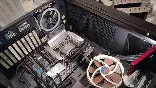 I7-13700k install on Z690 with Noctua D14 motherboard. Upgrade!