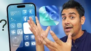 iOS 26 - Liquid Glass Design (Unexpected By Apple Company)