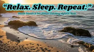 &ldquo;Static Beach View with Waves & Rock | ASMR for Sleep & Stress Relief&rdquo;