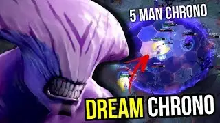 5 MAN CHRONO - Miracle Faceless Void Epic Chrono 7.09 | Dota 2