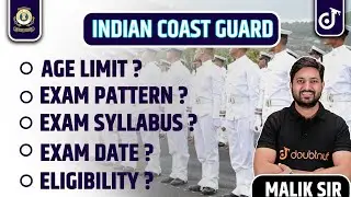 Indian Coast Guard Recruitment 2022 | Age Eligibility Salary Complete Detail by Malik sir