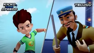 New Episodes Of Kicko & Super Speedo In Telugu | ట్రైన్ హైజాక్ | YO Kids Telugu