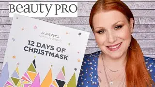 BEAUTY PRO 12 DAYS OF CHRISTMASK ADVENT CALENDAR 2020 - AWARD WINNING MASKS !