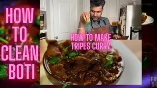 How to clean and cook boti|Tripes detailed version|ஆடு குடல் சுத்தம் செய்வது  மற்றும் சமைத்தல் Part1