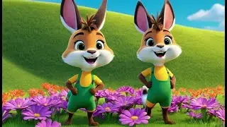 Five Tiny Springboks Counting Steps | Nursery Rhymes for Kids & Baby Songs