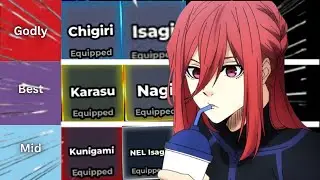Blue Lock Rivals Style Tier List Depending on Position - FT New Igaguri Style