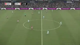 🔴LIVE- Arsenal vs Nottingham Forest l England Premier League 2026 l eFootball Pes 21 Game Simulation
